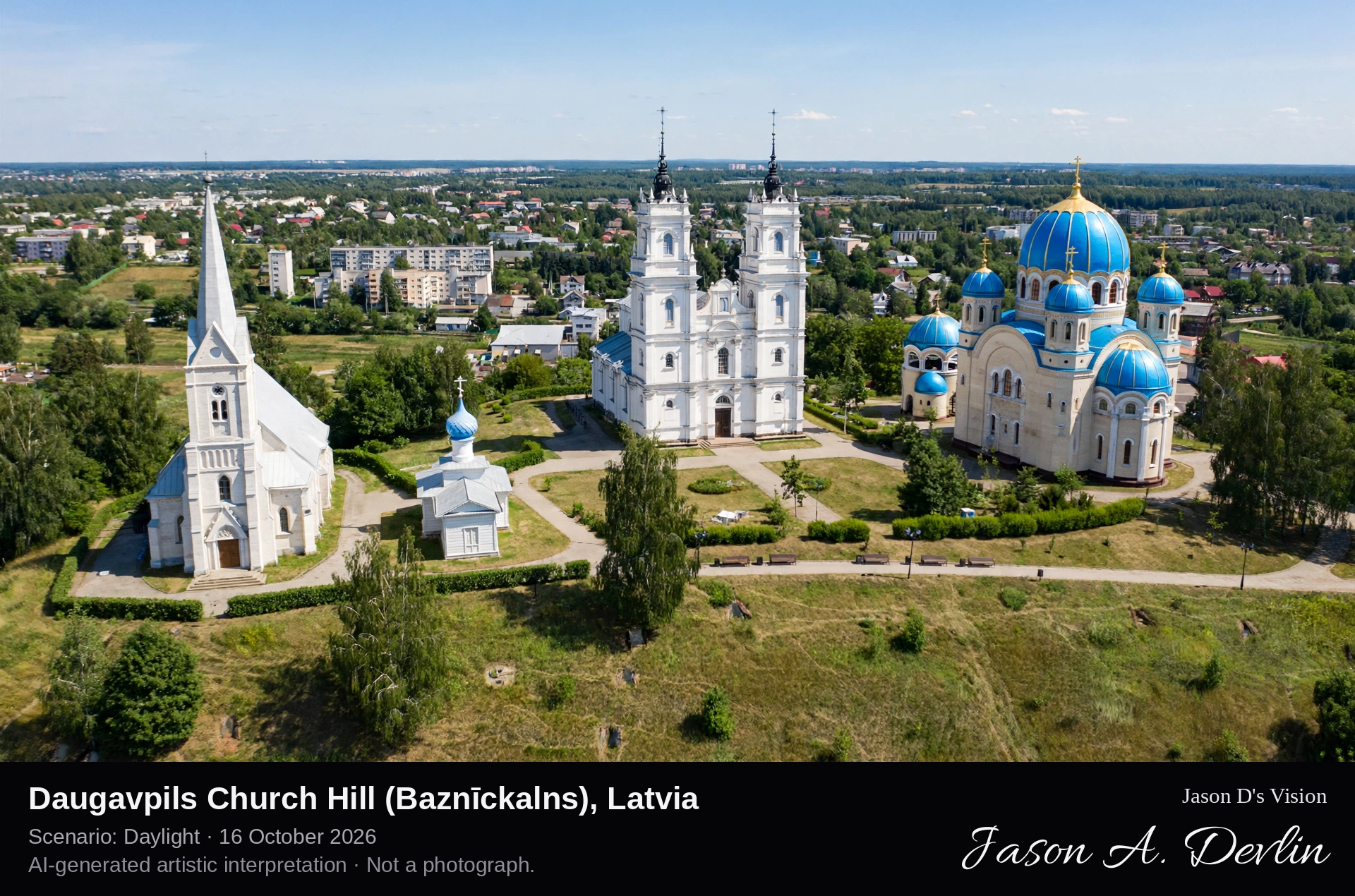 Daugavpils Church Hill (Baznīckalns), Latvia