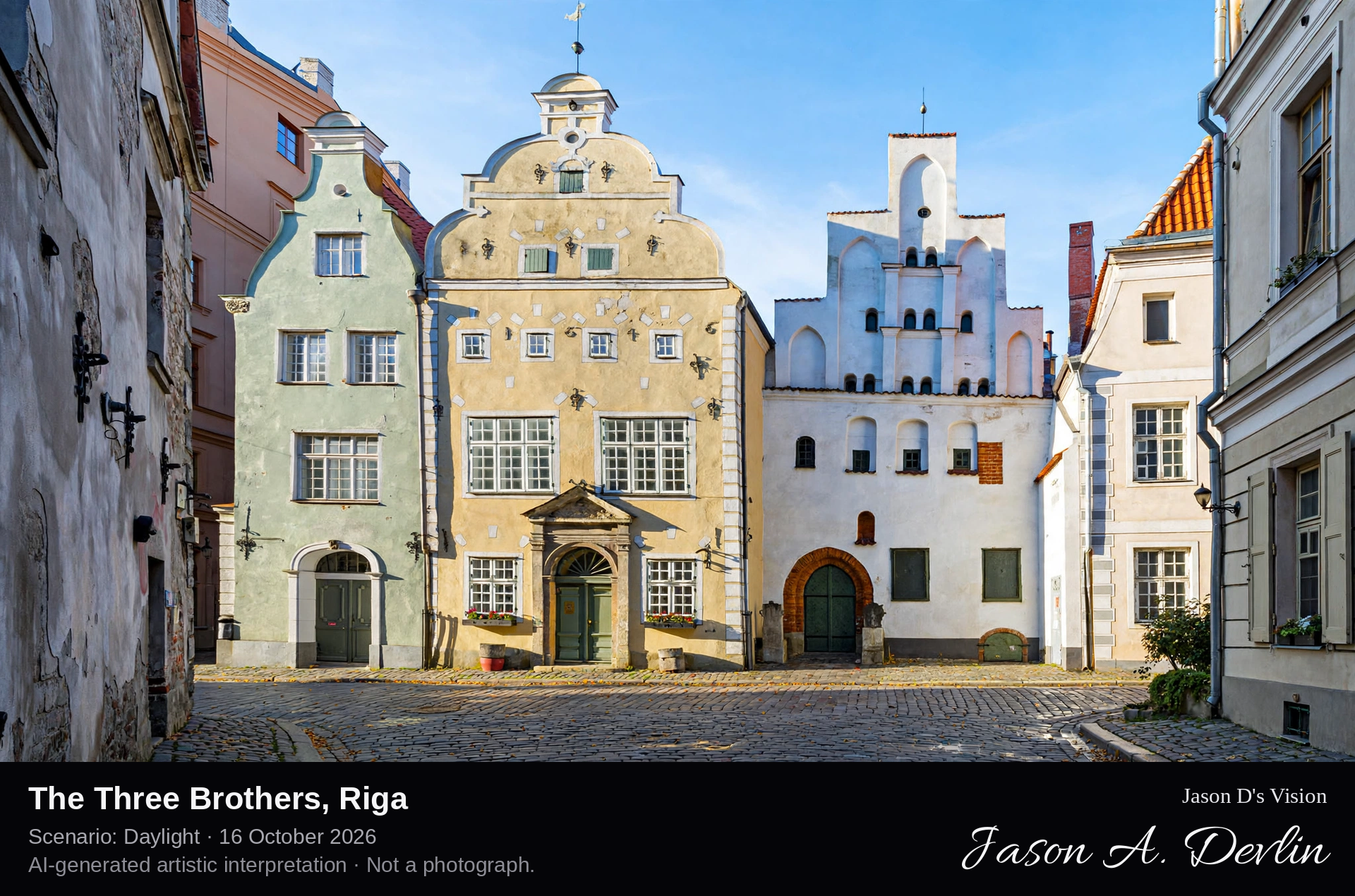 The Three Brothers, Riga