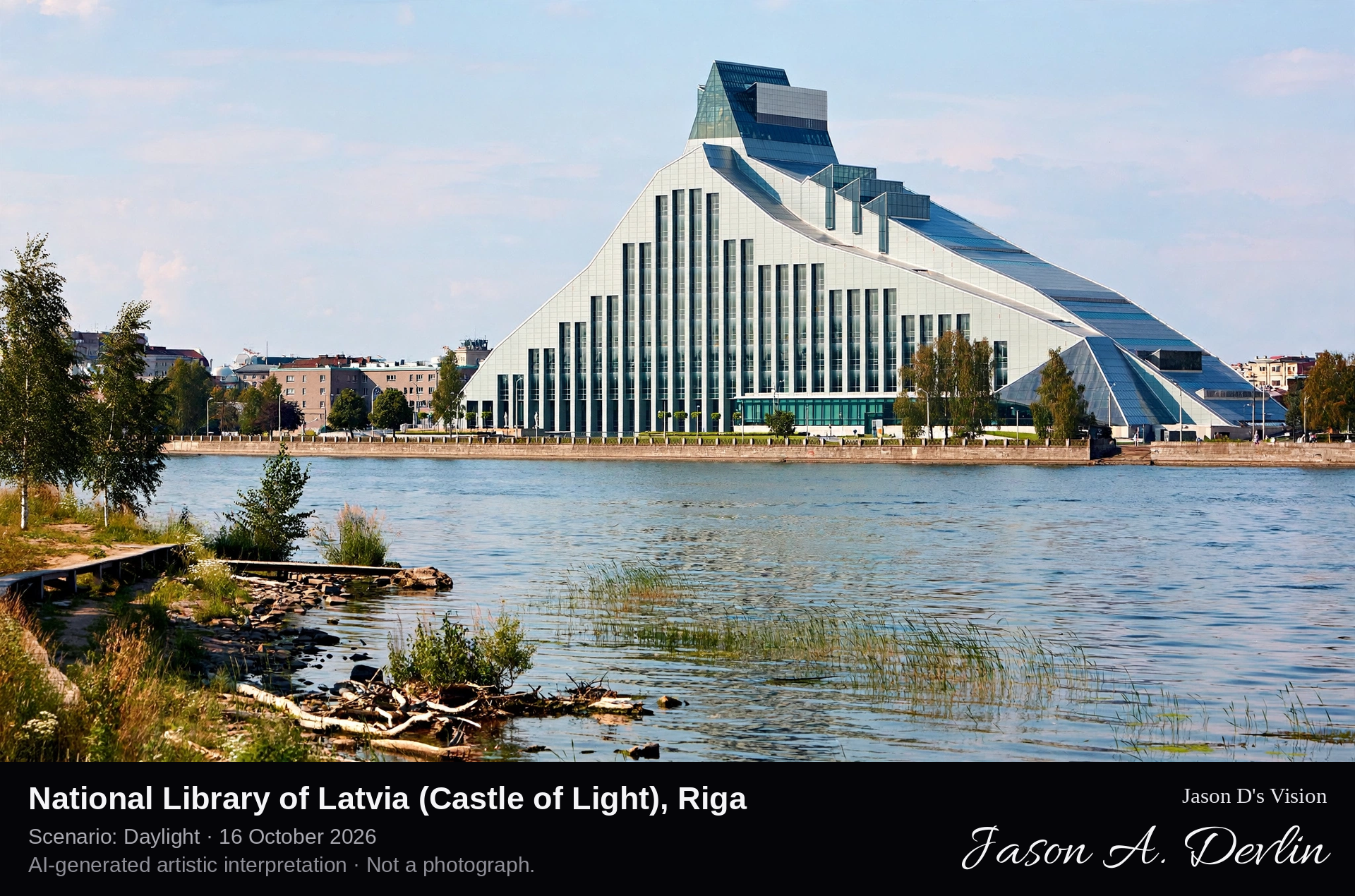 National Library of Latvia (Castle of Light), Riga