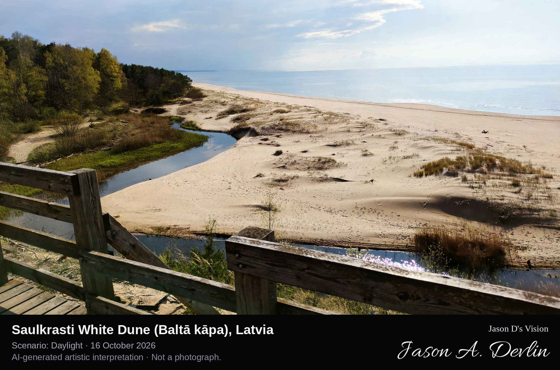 Saulkrasti White Dune (Baltā kāpa), Latvia
